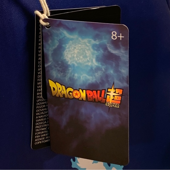 [BRAND NEW] LOUNGEFLY X DBZ DRAGON BALL SUPER GOKU SUPER SAIYAN BLUE BACKPACK - Picture 13 of 15